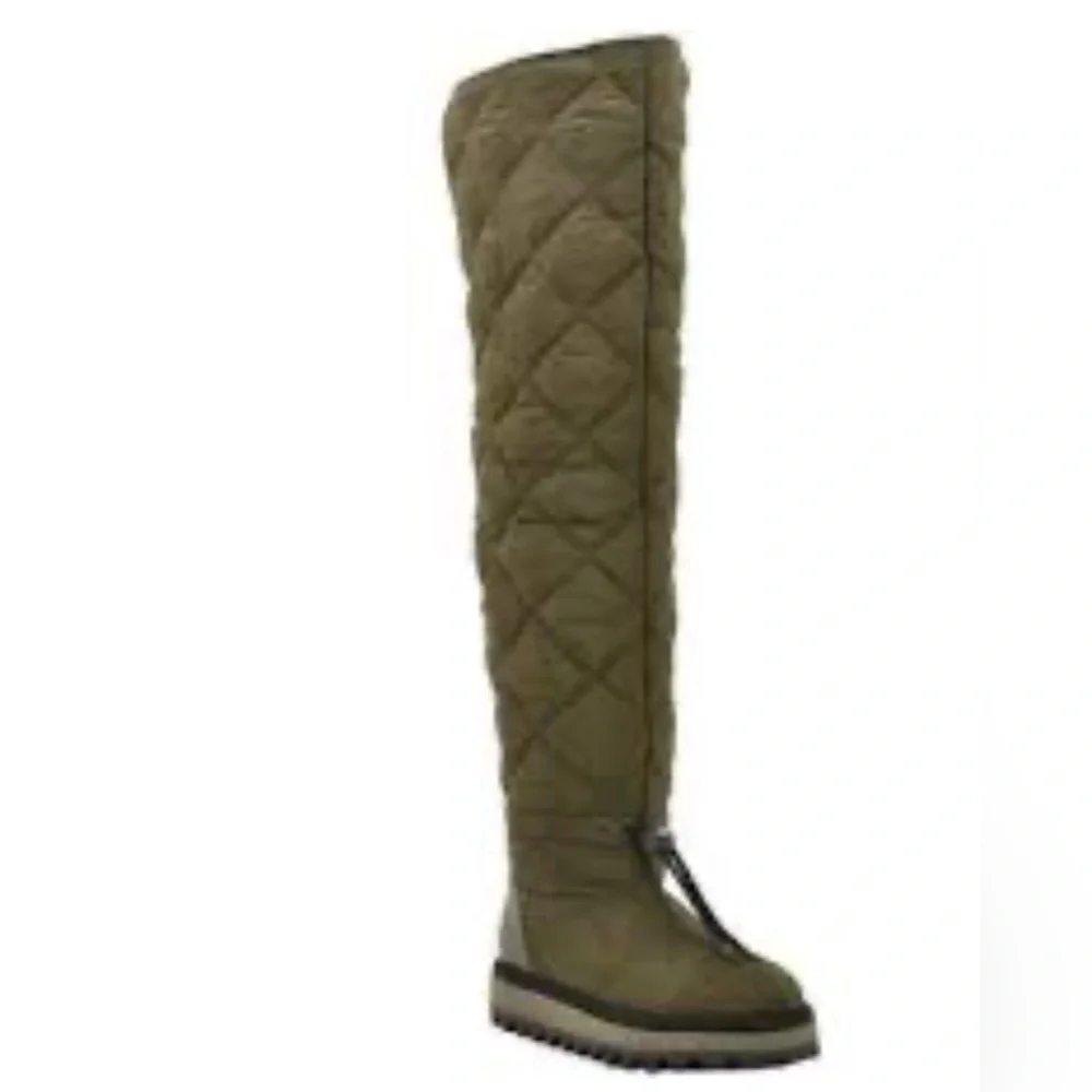 Guess Ladiva Womens Logo Pull On Over-The-Knee Boots